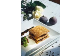 Recette Feuilleté au foie gras et aux morilles